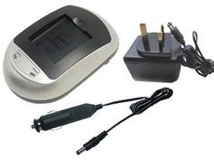 CGA-S004, CGA-S004A/1B, CGA-S004E/1B, DE-992A, DMW-BCB7, DMW-CAC2... battery charger